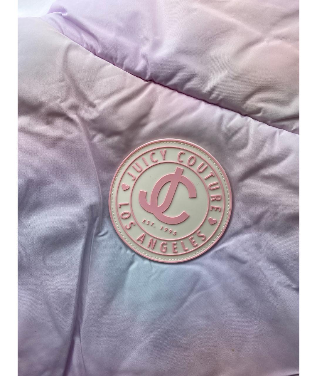 JUICY COUTURE Мульти полиэстеровый пуховик, фото 6