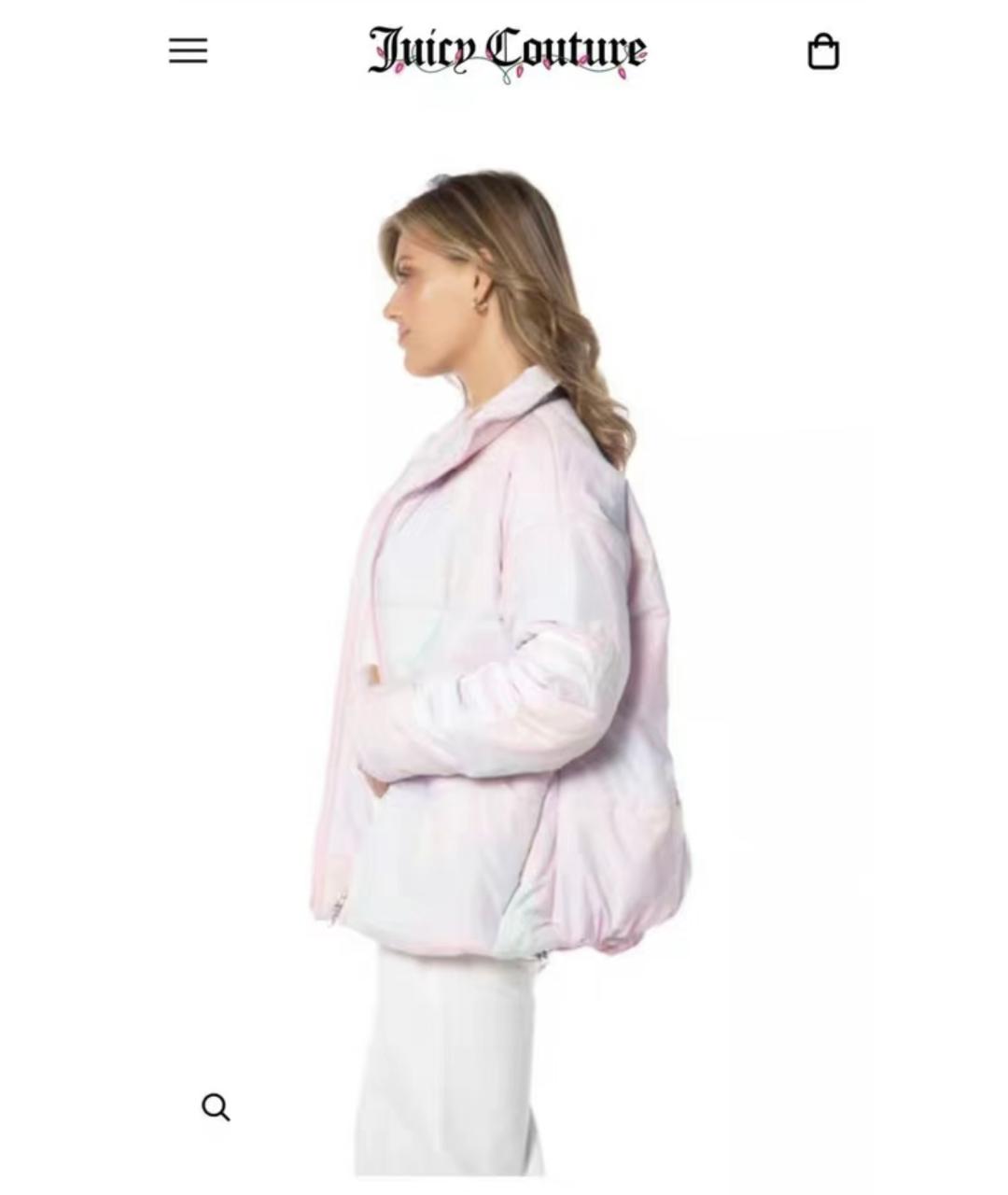 JUICY COUTURE Мульти полиэстеровый пуховик, фото 10
