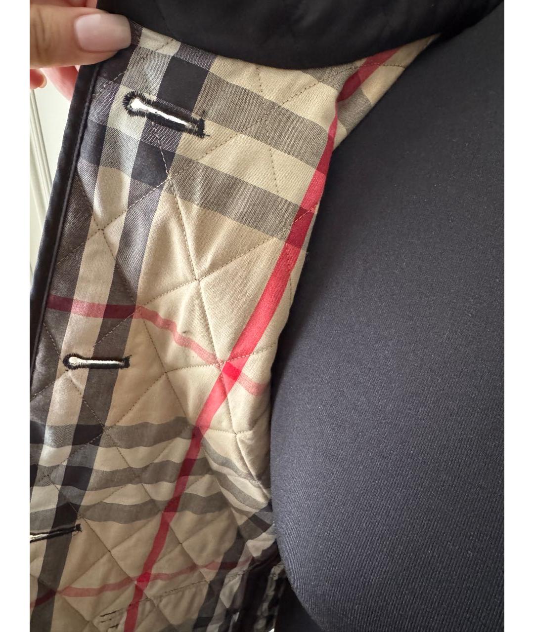 BURBERRY Черная куртка, фото 5