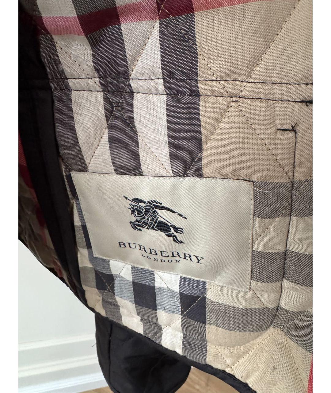 BURBERRY Черная куртка, фото 3