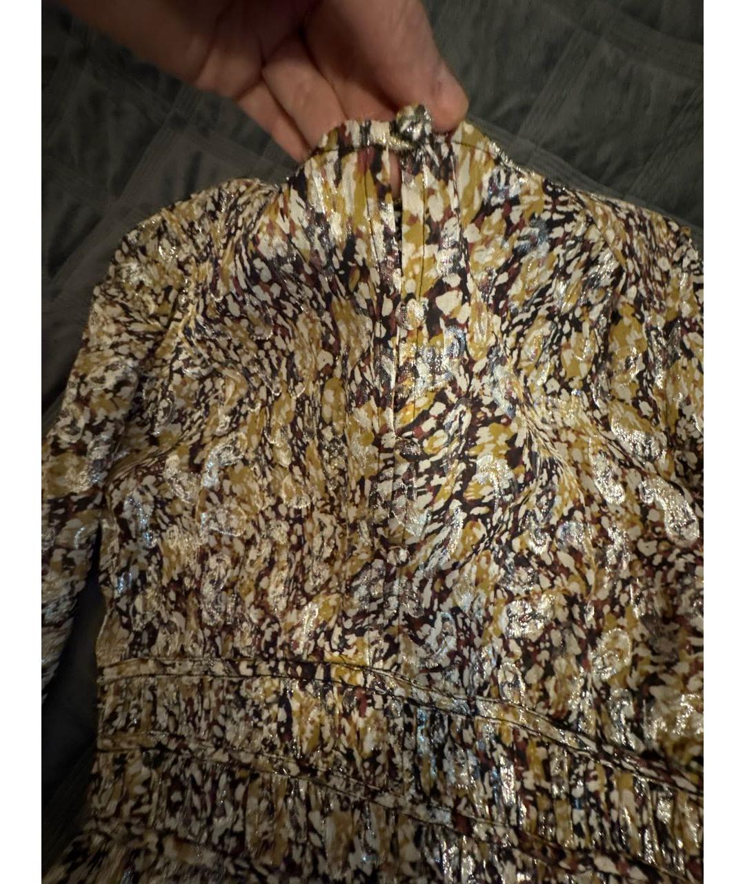 MAJE Мульти вискозное повседневное платье, фото 4