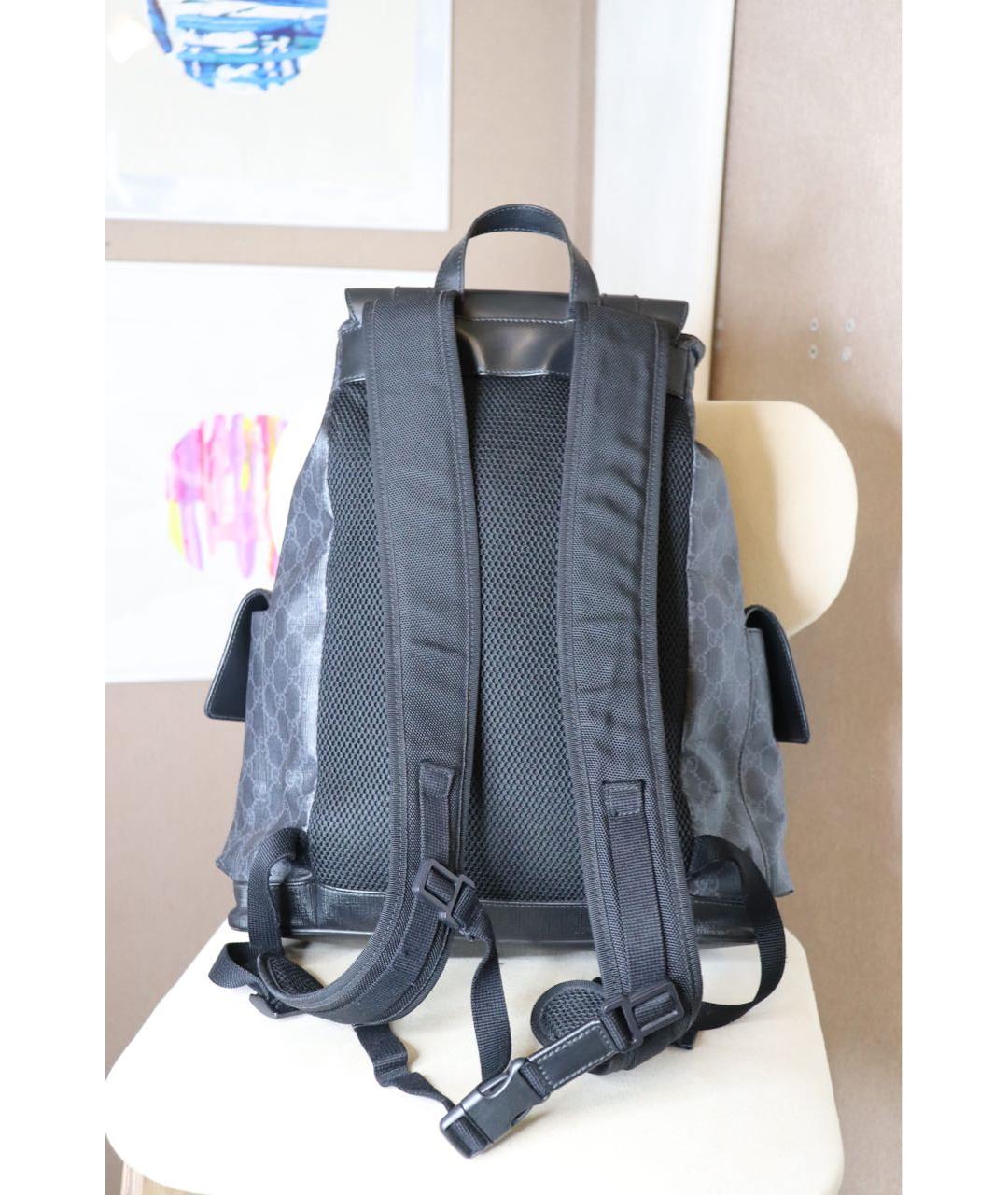 GUCCI Черный рюкзак, фото 3