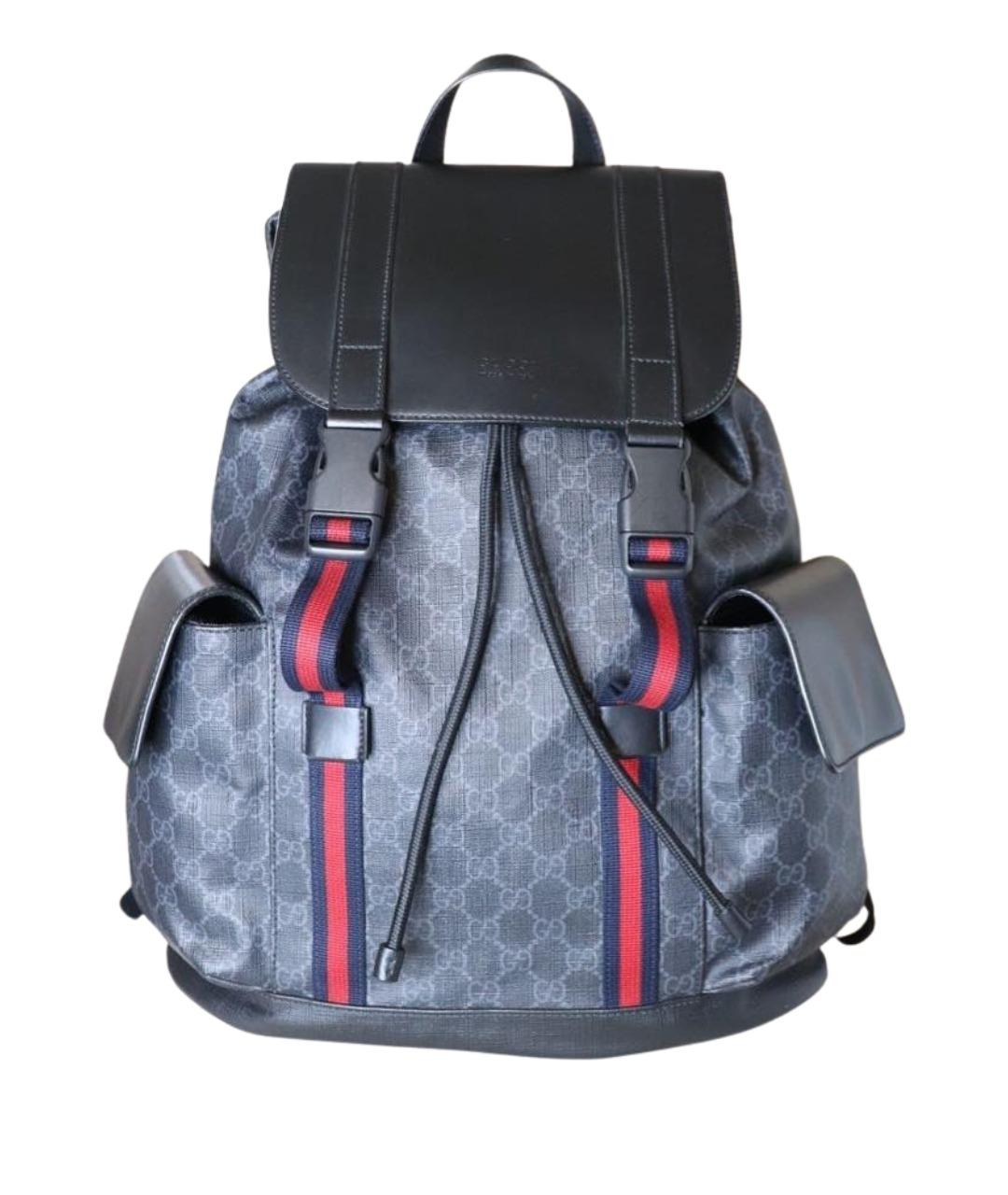 GUCCI Черный рюкзак, фото 1