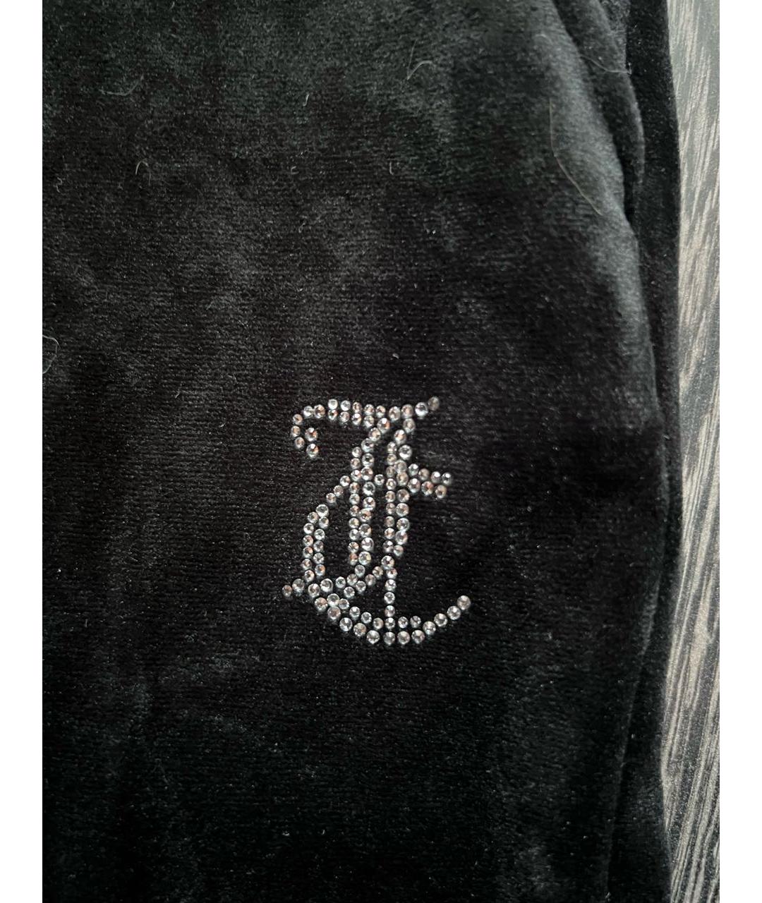 JUICY COUTURE Черный велюровый спортивные костюмы, фото 7