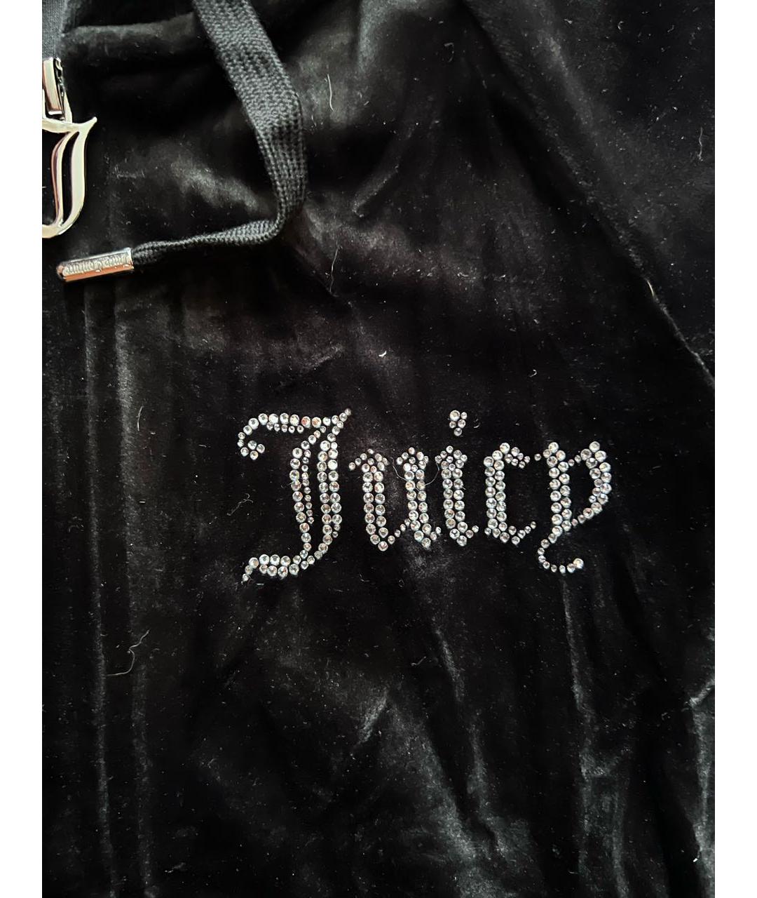 JUICY COUTURE Черный велюровый спортивные костюмы, фото 4