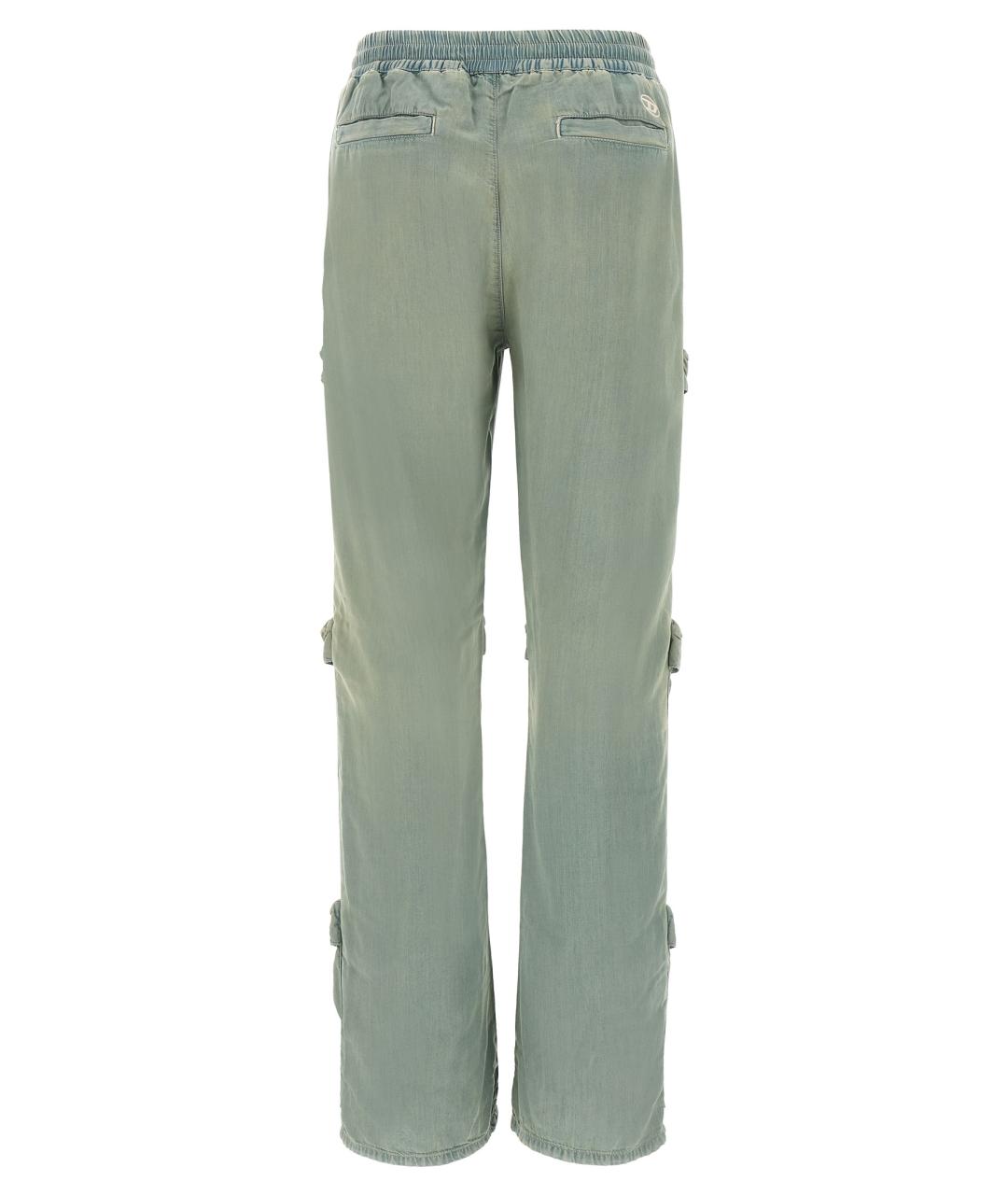 DIESEL Голубые прямые джинсы, фото 2