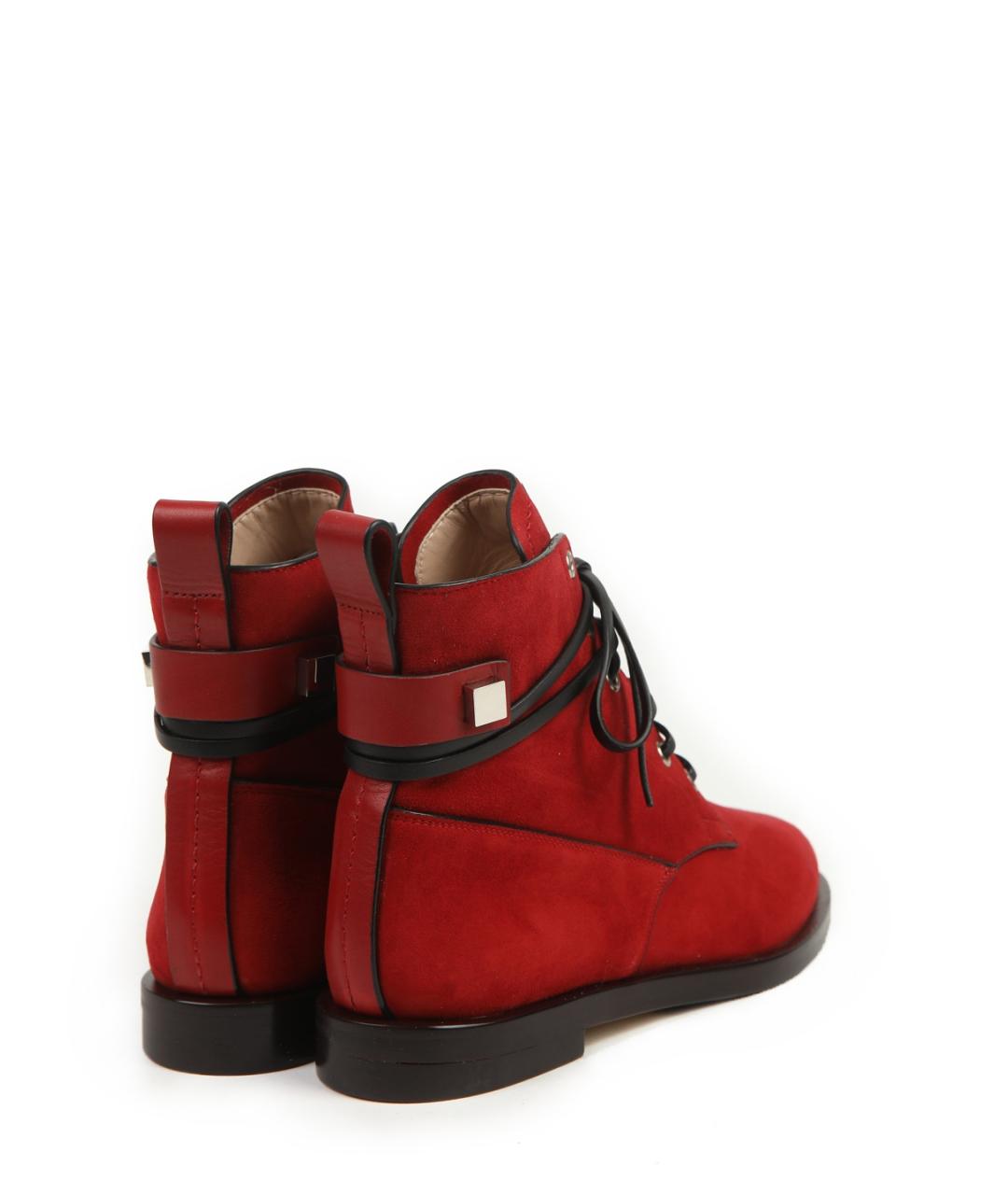 STUART WEITZMAN Красные ботинки, фото 5