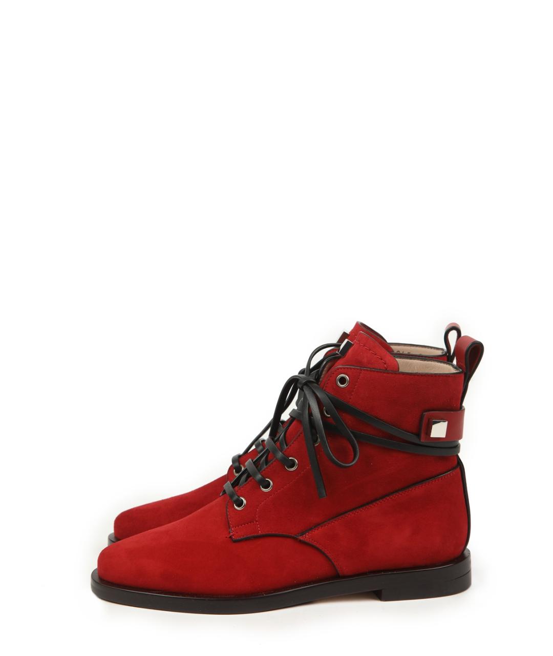 STUART WEITZMAN Красные ботинки, фото 3