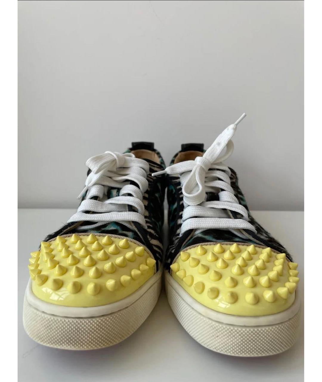 CHRISTIAN LOUBOUTIN Мульти кеды, фото 2
