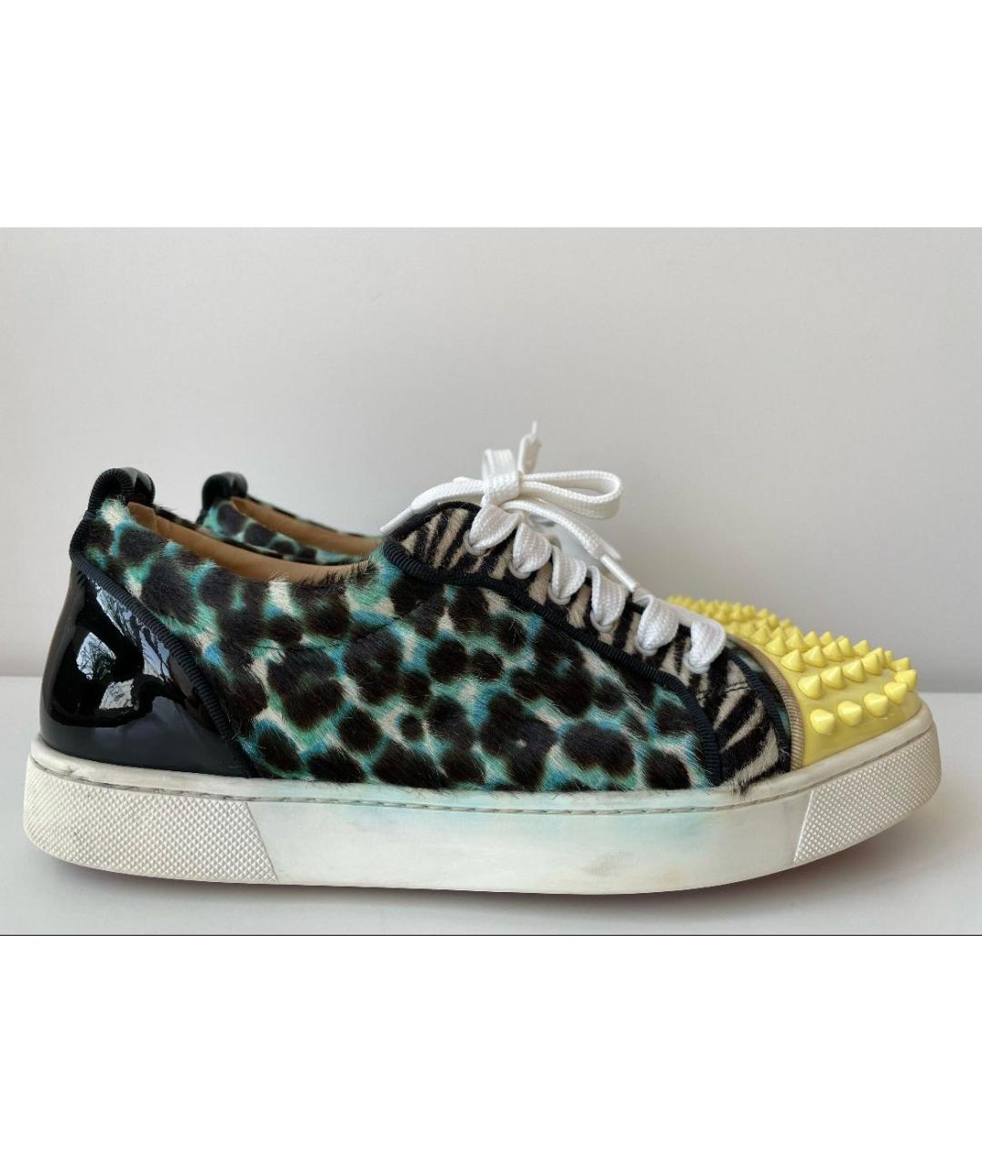 CHRISTIAN LOUBOUTIN Мульти кеды, фото 9