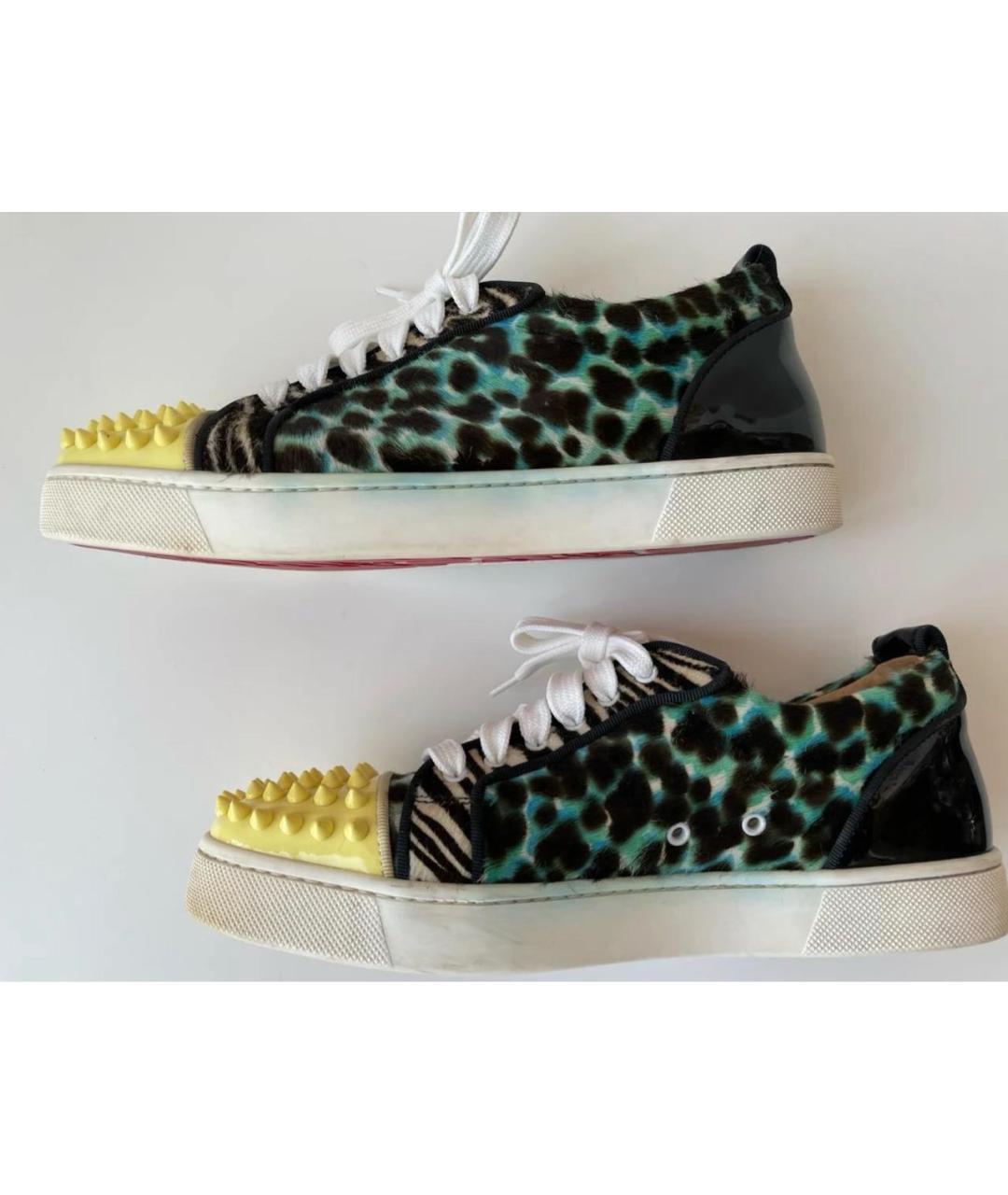 CHRISTIAN LOUBOUTIN Мульти кеды, фото 6