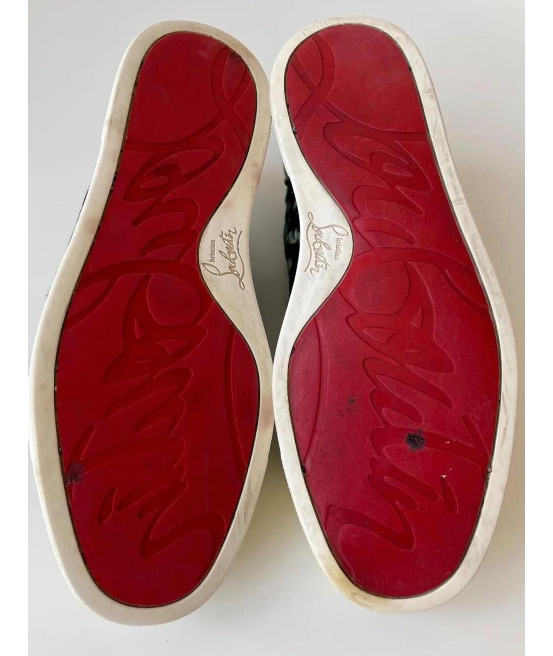 CHRISTIAN LOUBOUTIN Мульти кеды, фото 8