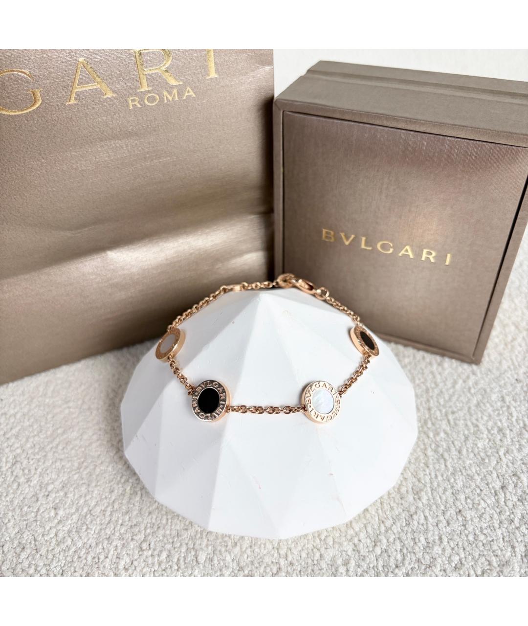 BVLGARI Золотой браслет из розового золота, фото 2