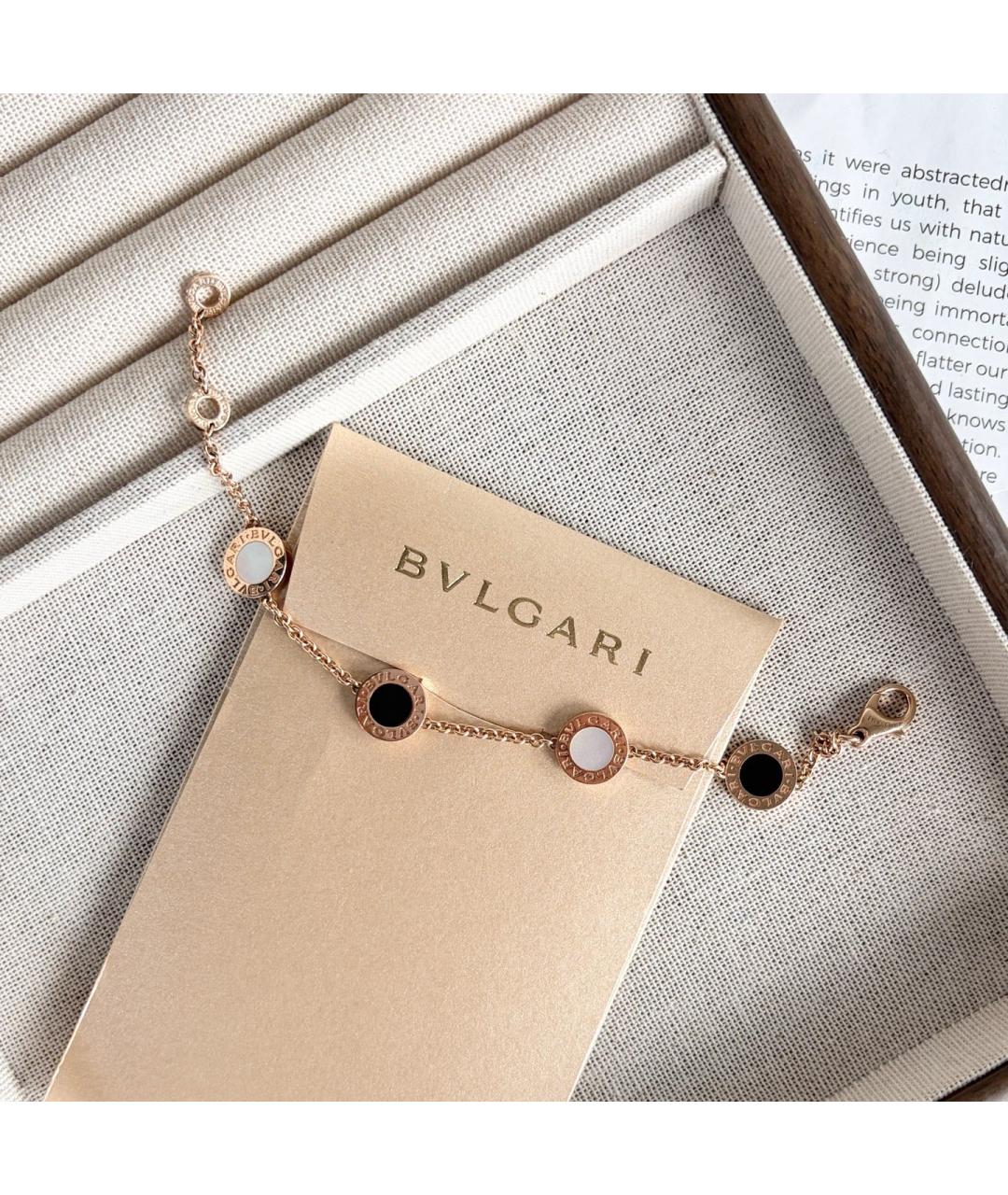 BVLGARI Золотой браслет из розового золота, фото 4