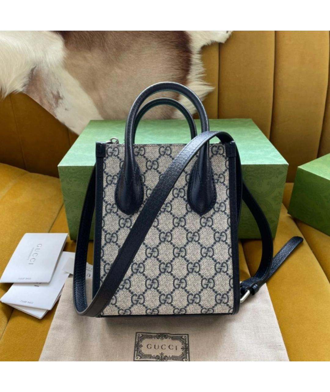 GUCCI Бежевая сумка через плечо, фото 3