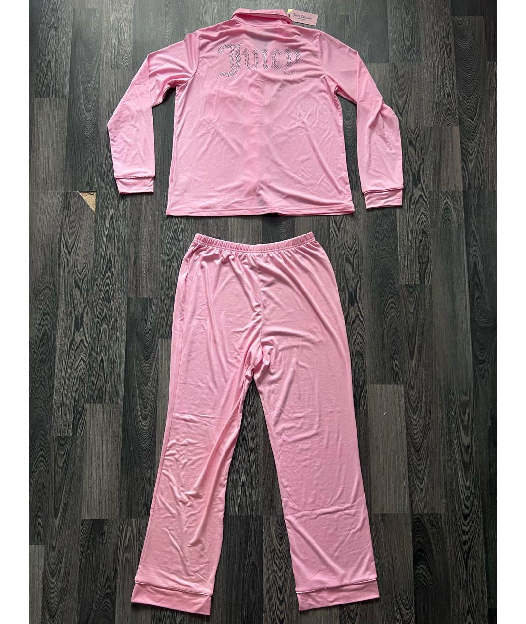 JUICY COUTURE Розовая полиэстеровая пижама, фото 2