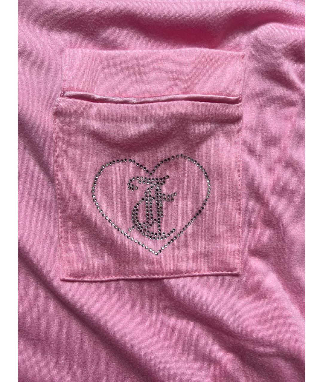 JUICY COUTURE Розовая полиэстеровая пижама, фото 4
