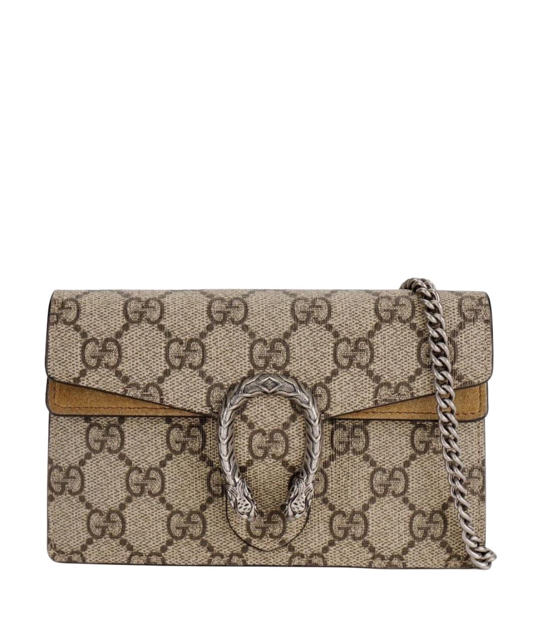 GUCCI Бежевая сумка через плечо, фото 1