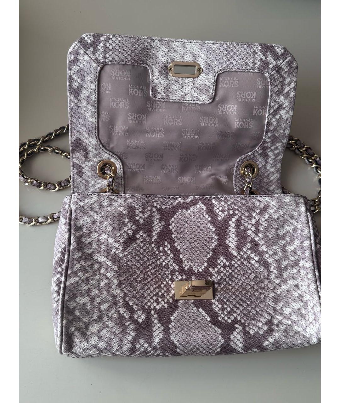 MICHAEL KORS Фиолетовая сумка через плечо, фото 8