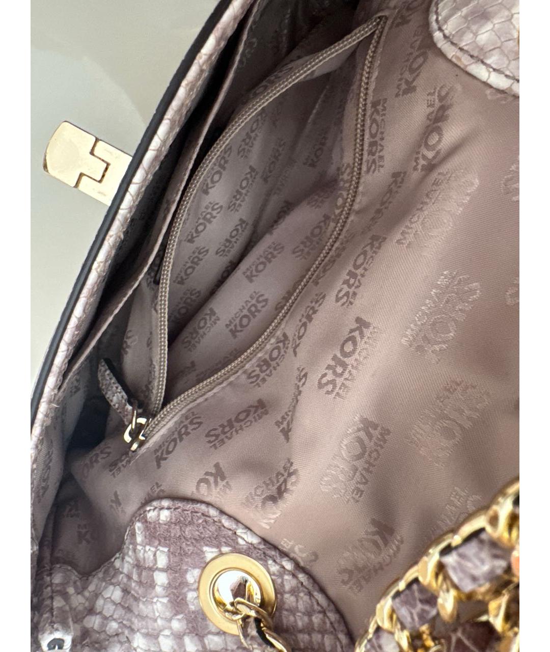 MICHAEL KORS Фиолетовая сумка через плечо, фото 4