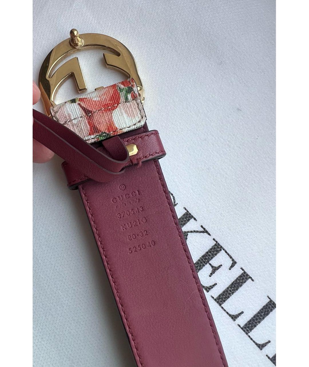 GUCCI Белый ремень, фото 6