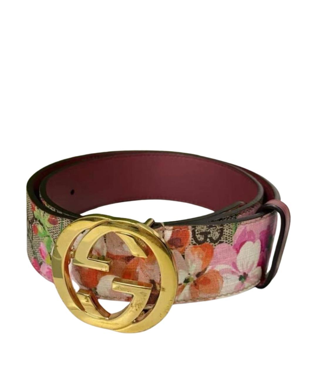 GUCCI Белый ремень, фото 1