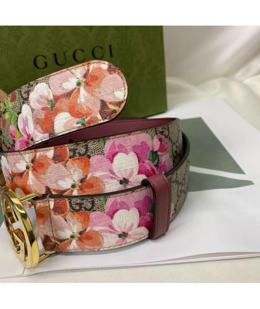 GUCCI Белый ремень, фото 3