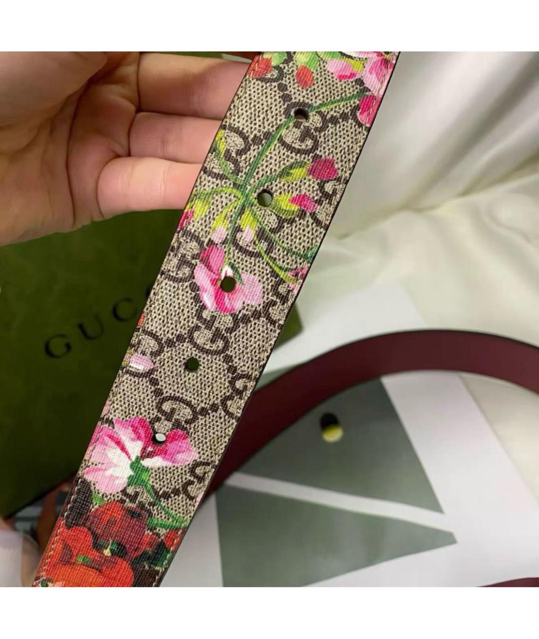 GUCCI Белый ремень, фото 5