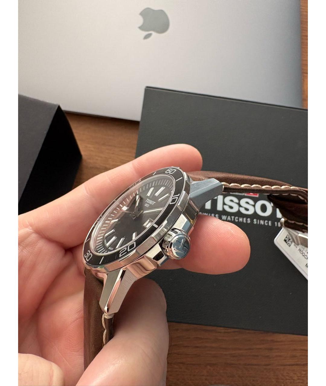 TISSOT Серые часы, фото 4