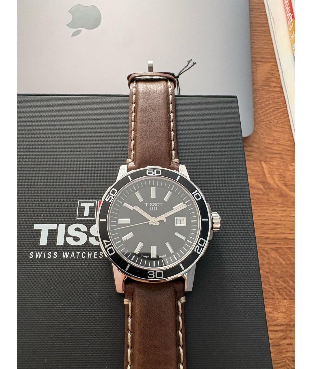 TISSOT Серые часы, фото 2