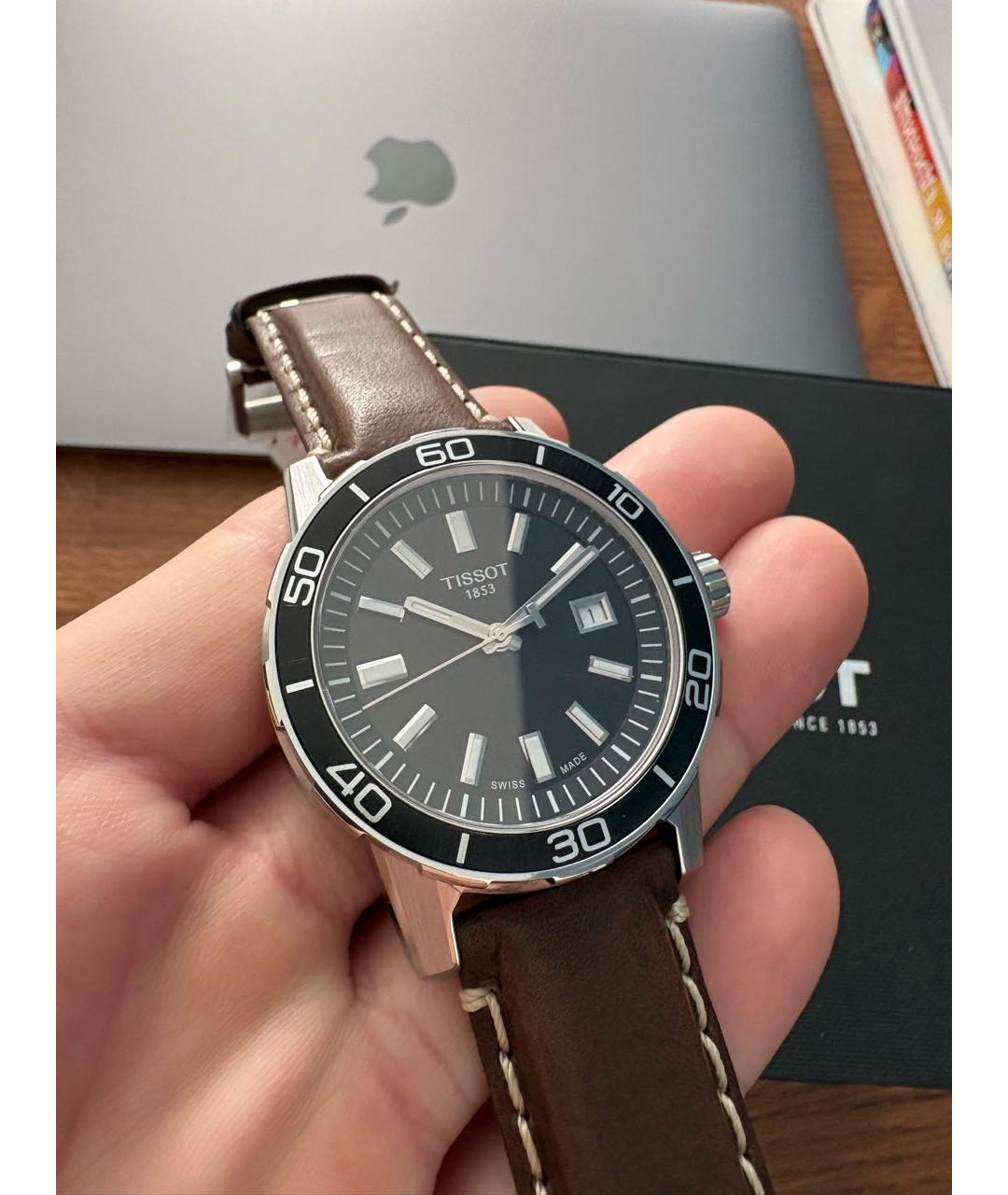 TISSOT Серые часы, фото 3