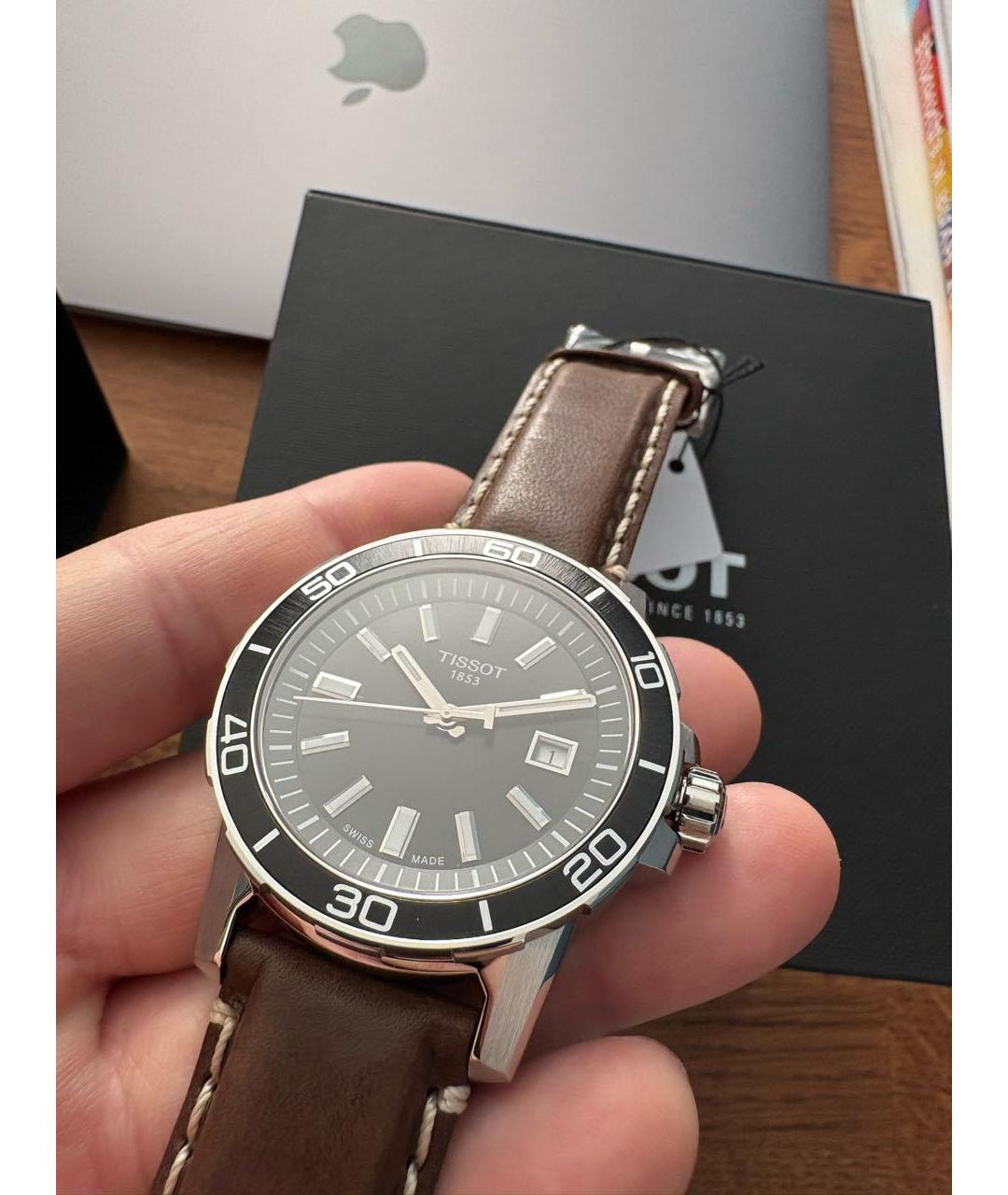 TISSOT Серые часы, фото 5