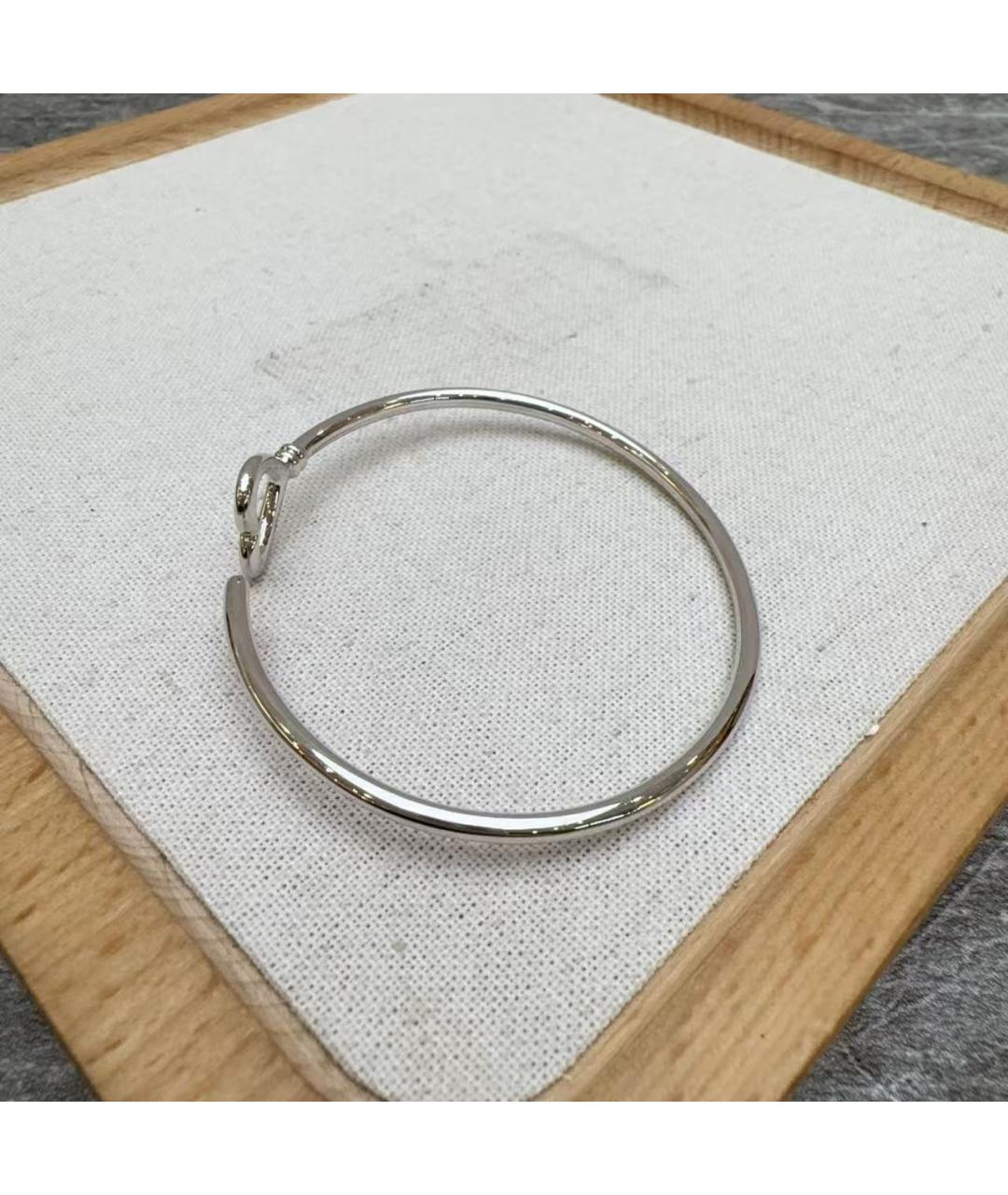 TIFFANY&CO Серебрянный браслет из белого золота, фото 3