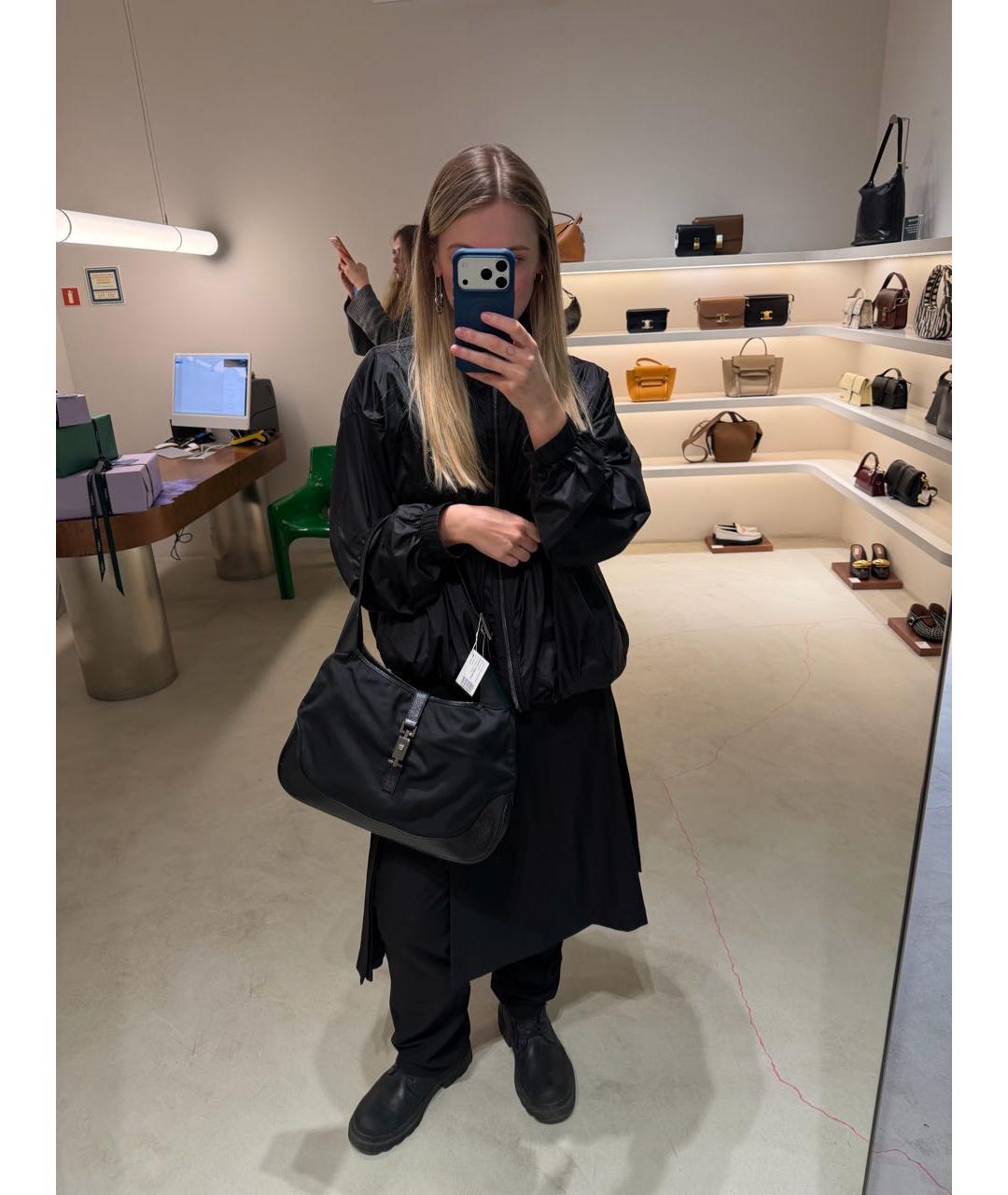 GUCCI Черная сумка через плечо, фото 5