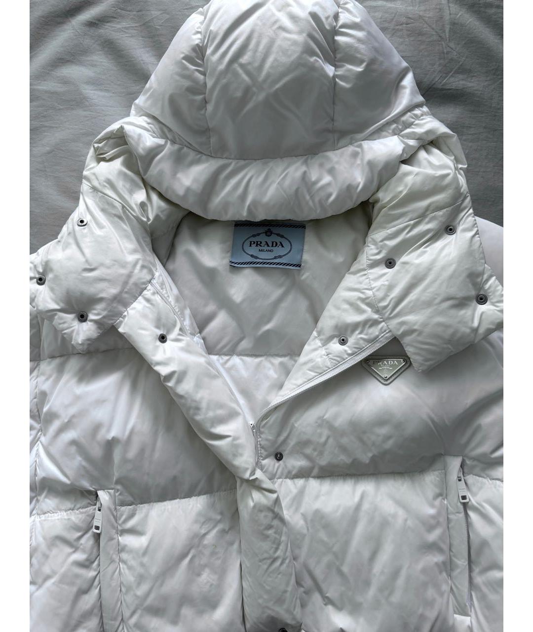 PRADA Белая куртка, фото 4
