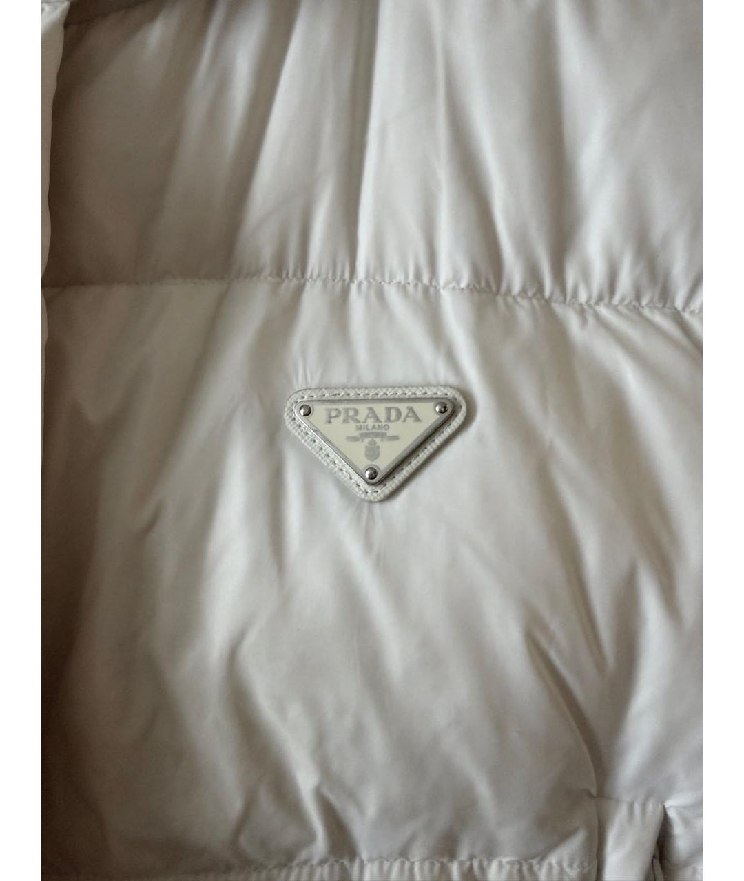 PRADA Белая куртка, фото 5