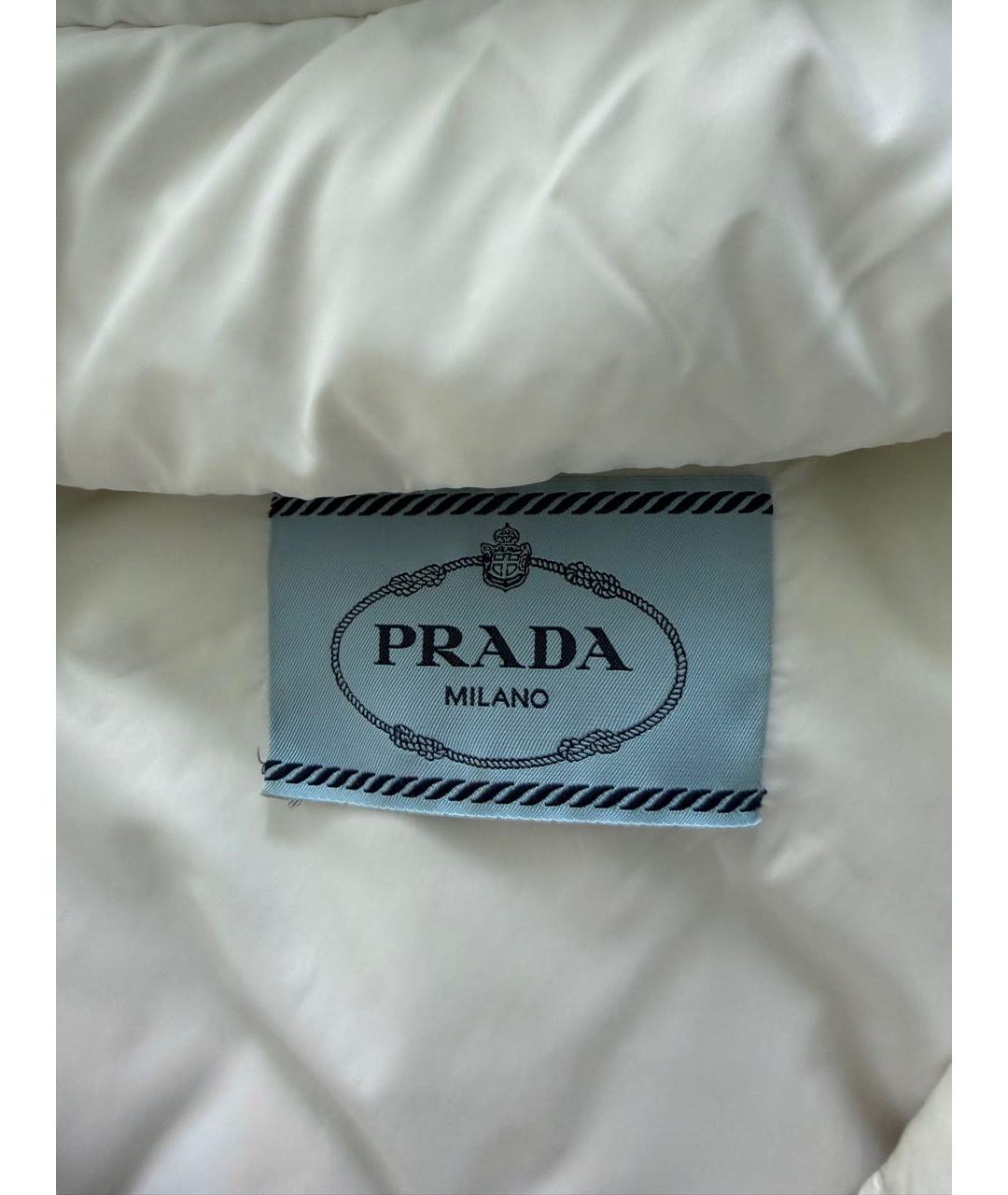 PRADA Белая куртка, фото 8