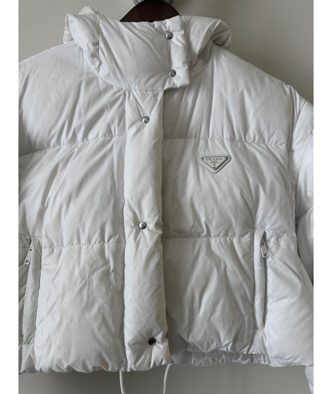 PRADA Белая куртка, фото 3