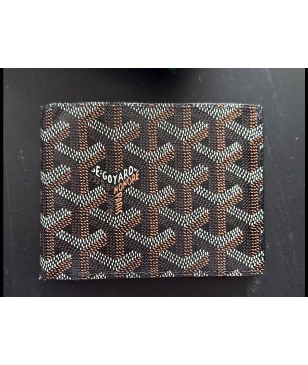 GOYARD Черный кошелек, фото 4