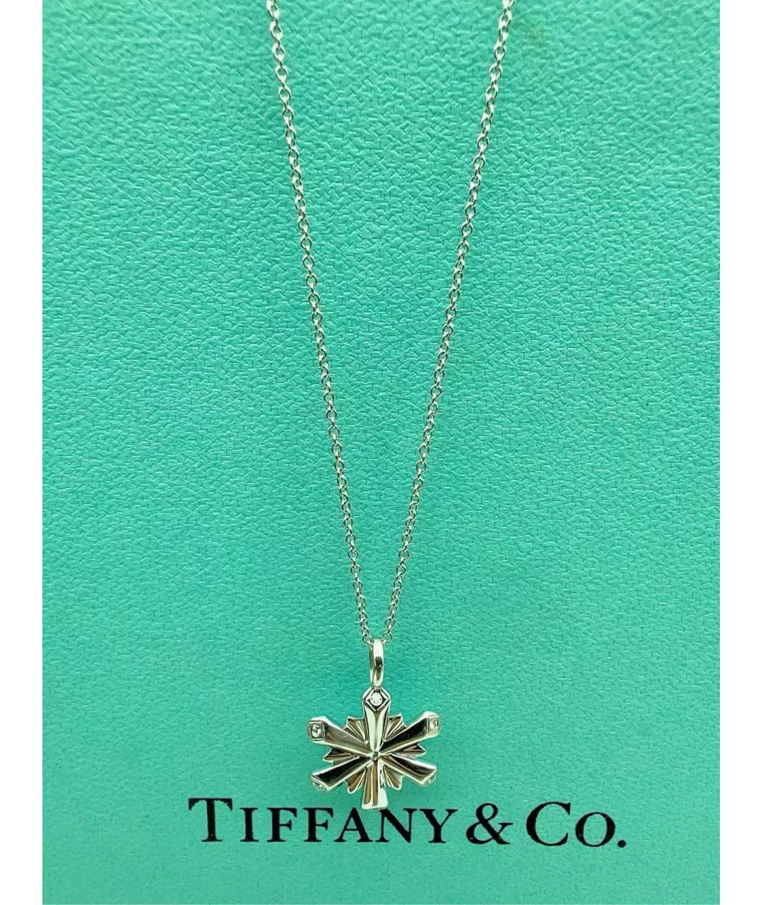 CHRISTIAN DIOR Серебряная подвеска из белого золота, фото 5