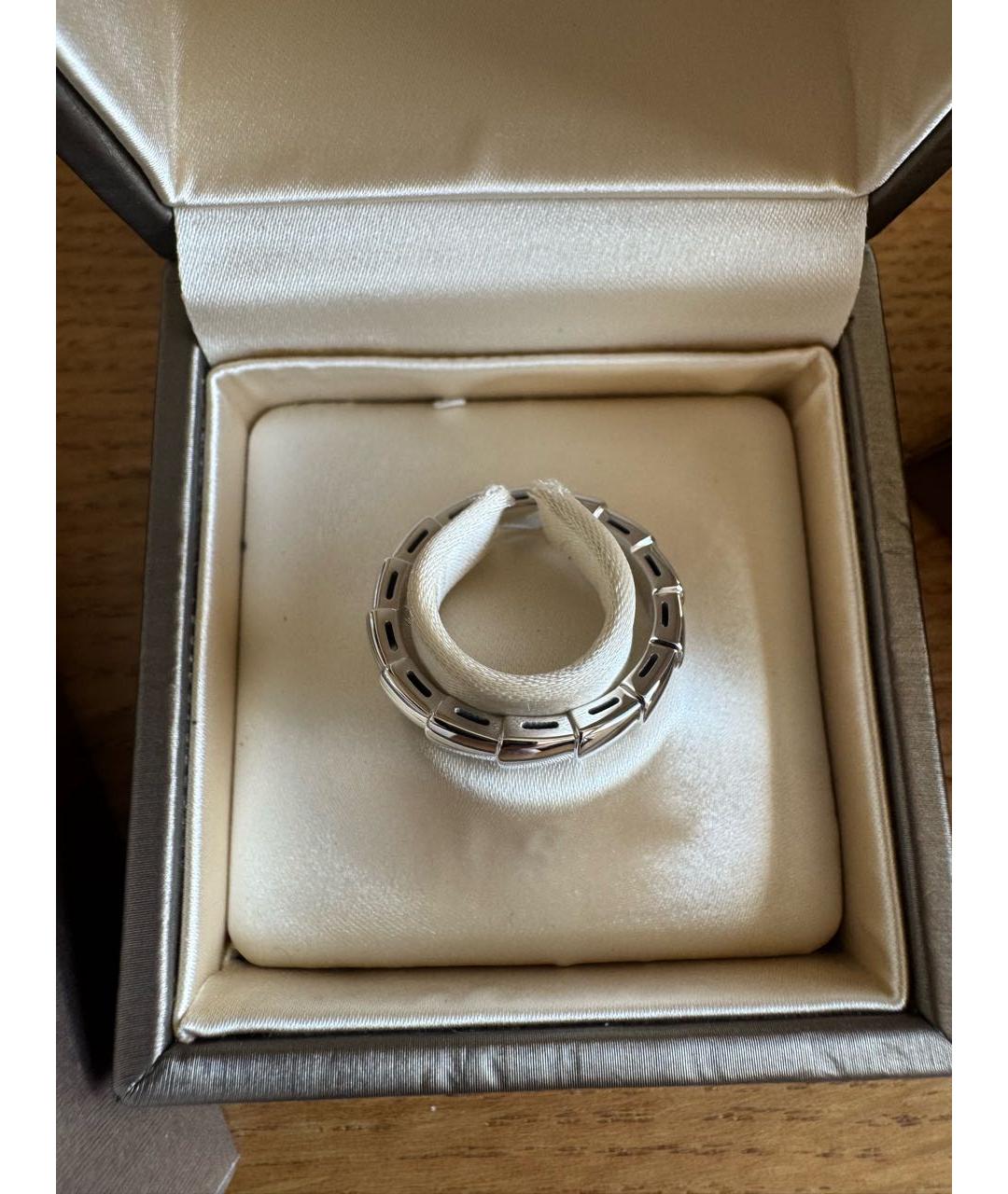 BVLGARI Серебряное кольцо из белого золота, фото 3
