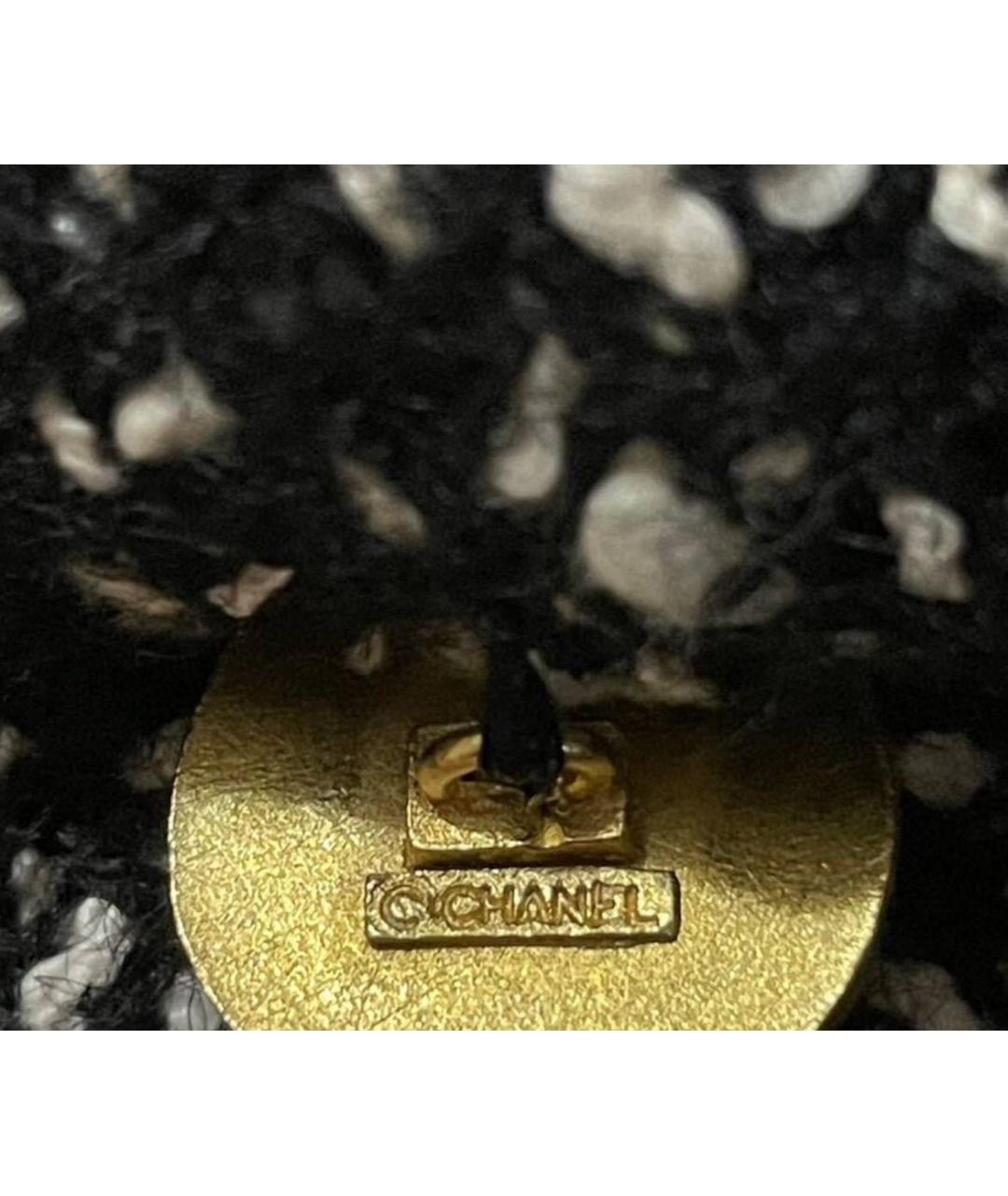 CHANEL Серый твидовый жакет/пиджак, фото 4