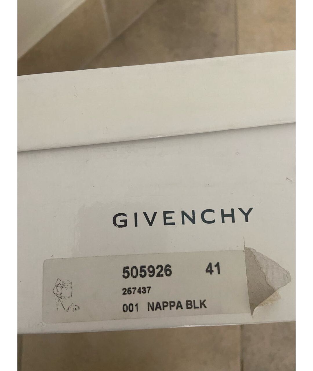 GIVENCHY Черные кожаные босоножки, фото 6
