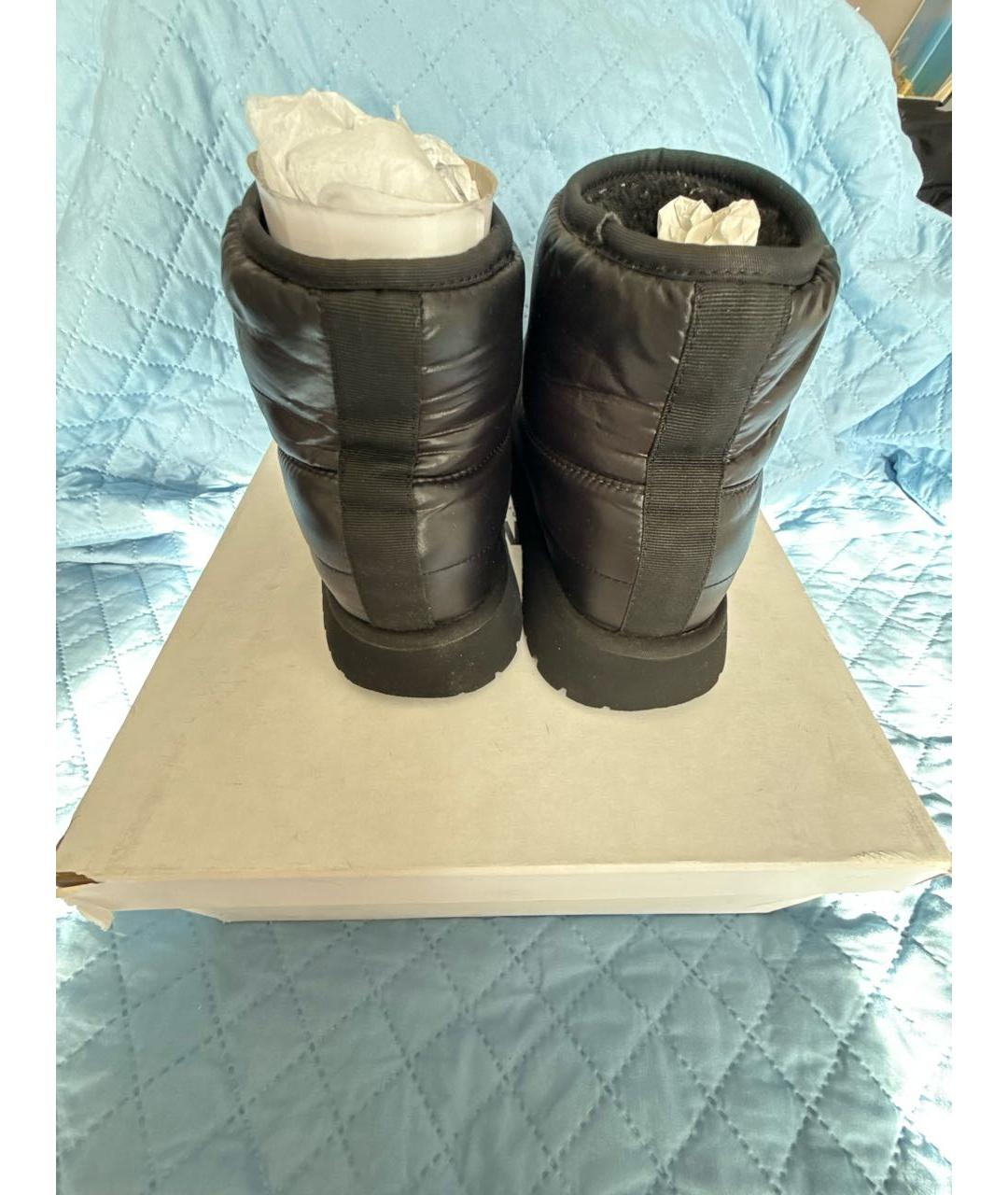 MM6 MAISON MARGIELA Черные ботинки, фото 4