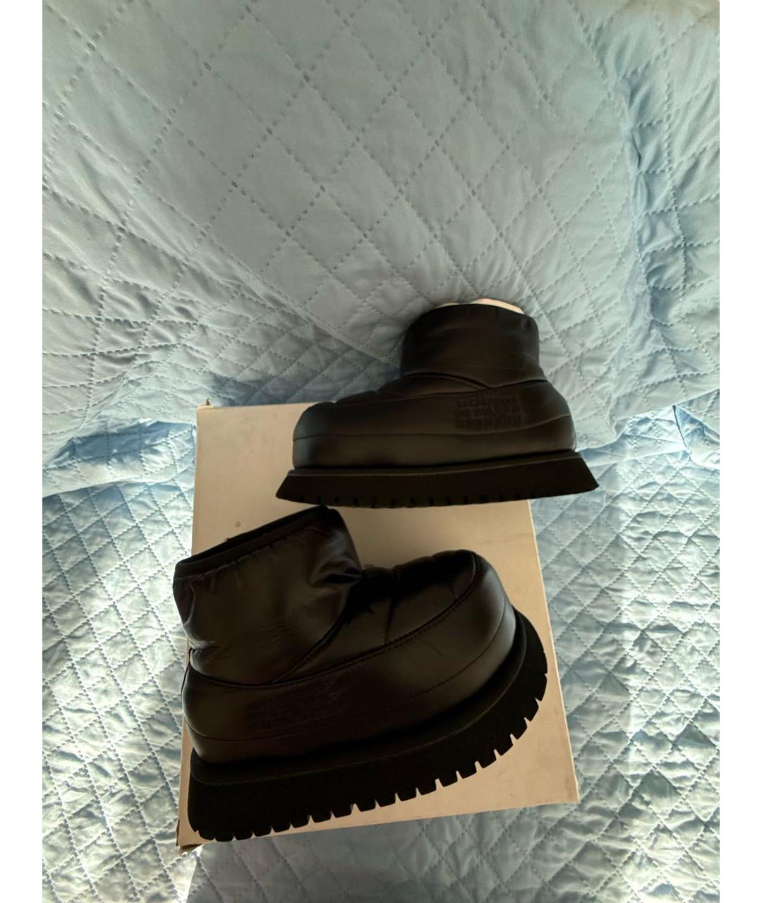 MM6 MAISON MARGIELA Черные ботинки, фото 8