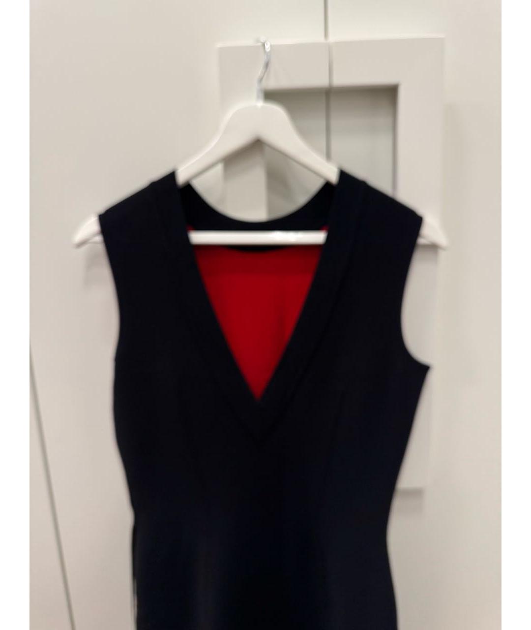 ALEXANDER MCQUEEN Черное вискозное вечернее платье, фото 3