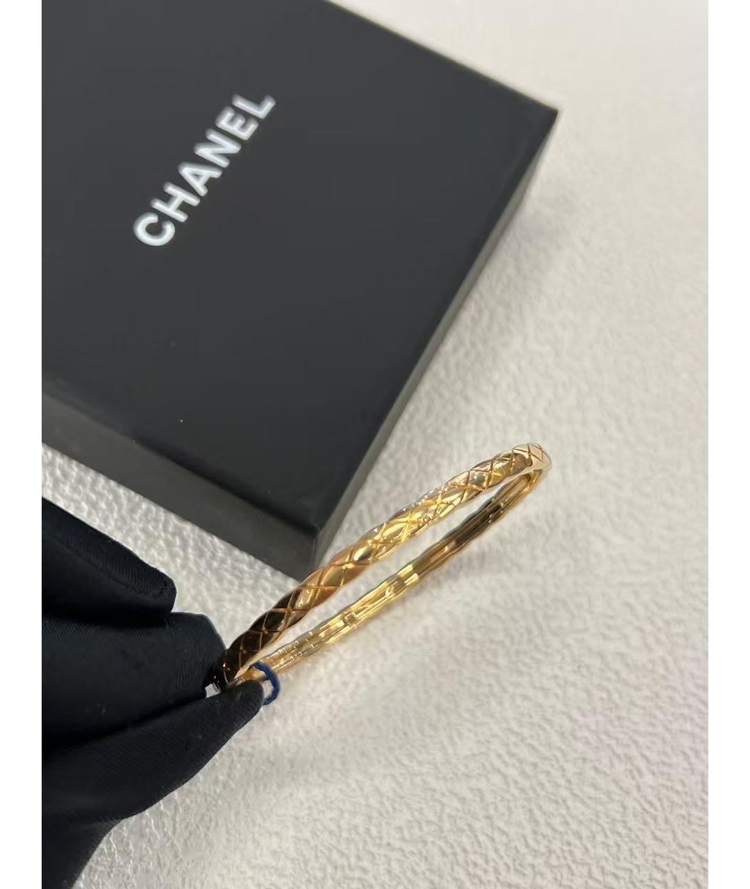 CHANEL Золотой браслет из желтого золота, фото 2