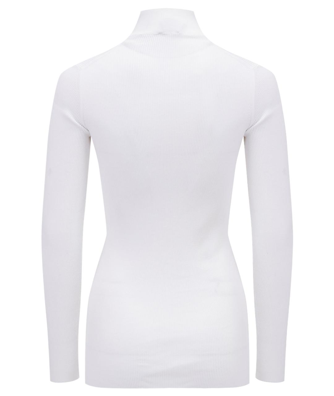 PRADA Белая хлопковая водолазка, фото 15