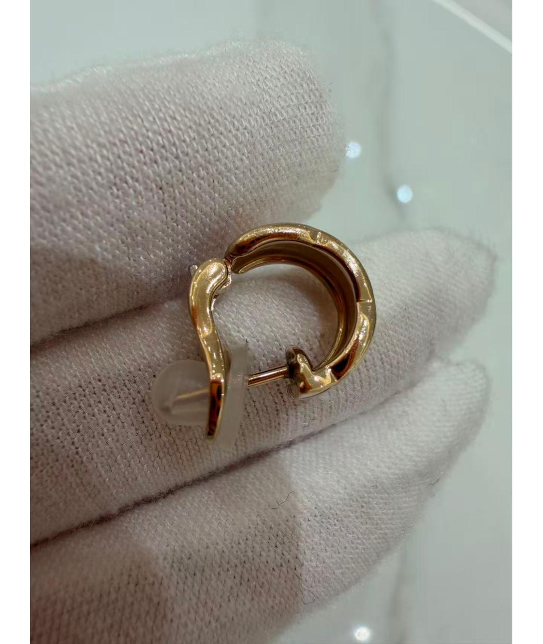 CHANEL Золотые серьги, фото 6