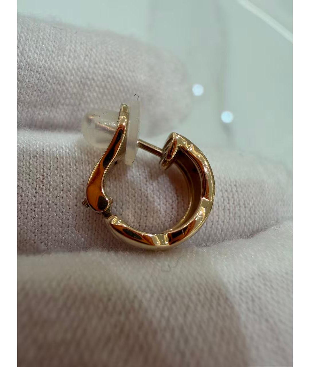 CHANEL Золотые серьги, фото 4